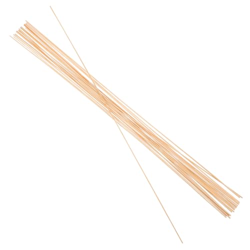 CIYODO 20 Stück Drachen-kit Vogelkäfer -rahmenstöcke Kite-stützstäbe Kite -Konstruktion Drachenbauset Für Webstöcke Webmaterial Birdcage Construction Sticks Bambus Beige von CIYODO