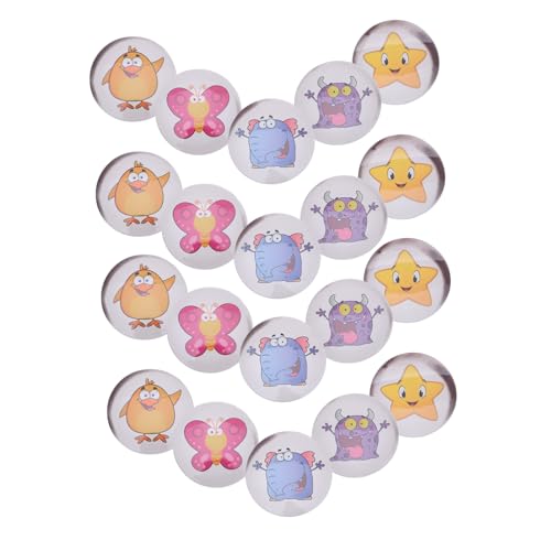CIYODO 20 Stück Farbwechselnde Potty Training Aufkleber Cartoon Tier Motiv Wärmeempfindliche Haftbare Toiletten Zielaufkleber für Jungen und Mädchen Vielseitig für Zuhause Kindergarten von CIYODO