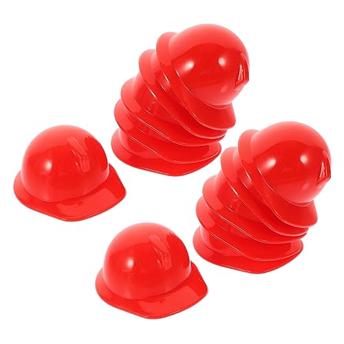 CIYODO 20 Stück Haustier Hut schützend Erwachsene Puppenhüte puppenzubehör doll Accessories DIY-Zubehör Security Cap Helme für Haustiere Mini-Puppenhelm Plastik rot CIYODO 20 Stück Haustier Hut schützend Erwachsene Puppenhüte puppenzubehör doll Accessories DIY-Zubehör Security Cap Helme für Haustiere Mini-Puppenhelm Plastik rot von CIYODO