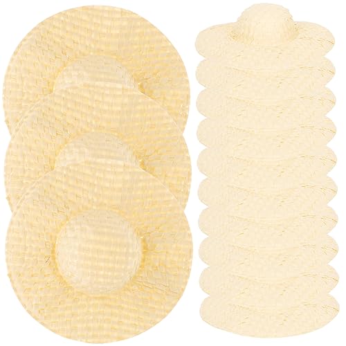 CIYODO 20 Stück Hüte für Puppen DIY Papierhut Handgefertigte Bastelaccessoires für Puppenhaus Dekoration und Foto Requisiten Gewebte Hut Accessoires für Kreative Bastelprojekte CIYODO 20 Stück Hüte für Puppen DIY Papierhut Handgefertigte Bastelaccessoires für Puppenhaus Dekoration und Foto Requisiten Gewebte Hut Accessoires für Kreative Bastelprojekte von CIYODO