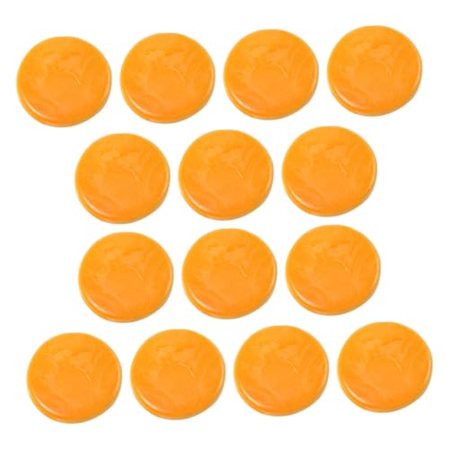 CIYODO 20 Stück Kleines Keksmodell Künstliche Kekse Food-Dessert-Modell Realistisches Dessert Keks-stütze Gefälschte Kekse Keks-Display-Requisiten Realistischer Speisekeks Essen PVC von CIYODO
