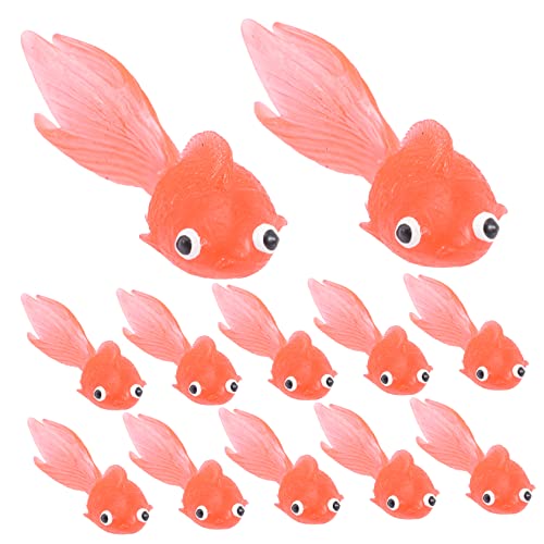 CIYODO 20 Stück Künstliche Ornamente Realistische Aquarium Dekoration aus Hochwertigem für Lebendige Aquariengestaltungen Spielzeuge für Kreative Aquarium Setups von CIYODO