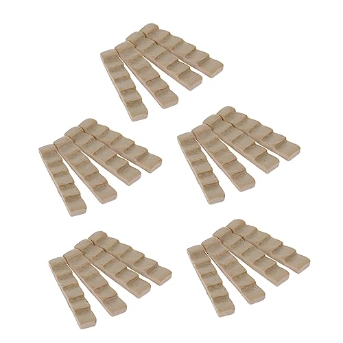 CIYODO 20 Stück Mikro-Landschaftsornamente raumdeko geburtstagsmitgebsl Treppen Dekoration Mini-Ornament Mini Treppe Treppen Modelle kreatives Harzdekor Simulationstreppen schmücken Grey von CIYODO