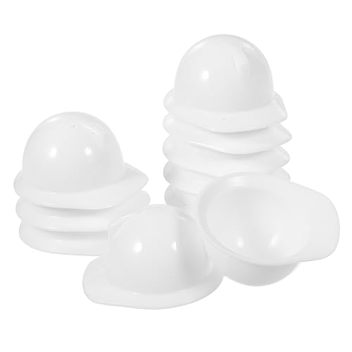 CIYODO 20 Stück Mini-Hut Rosa Schutzhelm Kinderhut Cake Topper Helm Sombrero Arbeiterhutpuppe Mini-cowboyhut Mini-cowboyhüte Zum Basteln Puppenhauszubehör Kappe Plastik Weiß CIYODO 20 Stück Mini-Hut Rosa Schutzhelm Kinderhut Cake Topper Helm Sombrero Arbeiterhutpuppe Mini-cowboyhut Mini-cowboyhüte Zum Basteln Puppenhauszubehör Kappe Plastik Weiß von CIYODO