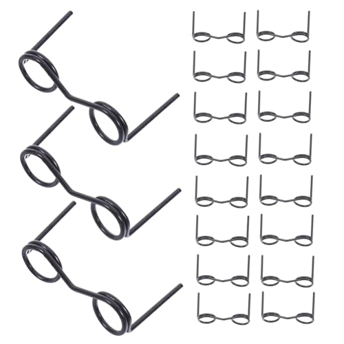 CIYODO 20 Stück Mini Puppenbrille aus Stabilem Metallrahmen Runde Gläser ohne Gläser für Puppen Bastelbedarf und Dekoration für Puppenoutfits CIYODO 20 Stück Mini Puppenbrille aus Stabilem Metallrahmen Runde Gläser ohne Gläser für Puppen Bastelbedarf und Dekoration für Puppenoutfits von CIYODO