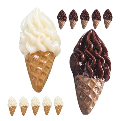 CIYODO 20 Stück Miniatur Eiscreme Zubehör Realistische Eiskugeln für Puppenhaus Dekoration Miniatur Lebensmittel für Kreative Projekte und Spiele CIYODO 20 Stück Miniatur Eiscreme Zubehör Realistische Eiskugeln für Puppenhaus Dekoration Miniatur Lebensmittel für Kreative Projekte und Spiele von CIYODO