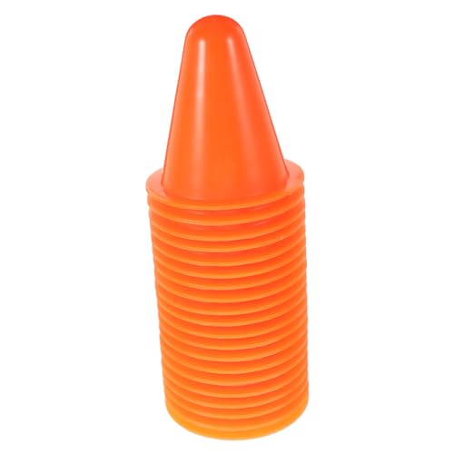 CIYODO 20 Stück Rollschuh Stapelrollen Rollschuhe Verkehrskegel Partydekorationen Fußball Mini Skate Schuhe Elektrisches Skateboard Fußballkegel Für Bohrmaschinen Orange Kunststoff CIYODO 20 Stück Rollschuh Stapelrollen Rollschuhe Verkehrskegel Partydekorationen Fußball Mini Skate Schuhe Elektrisches Skateboard Fußballkegel Für Bohrmaschinen Orange Kunststoff von CIYODO