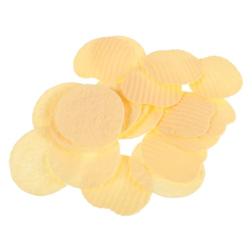 CIYODO 20 Stück Scale Kartoffelchips Snack Deko Props für Food Display Kinderparty Puppenhaus Miniaturen von CIYODO