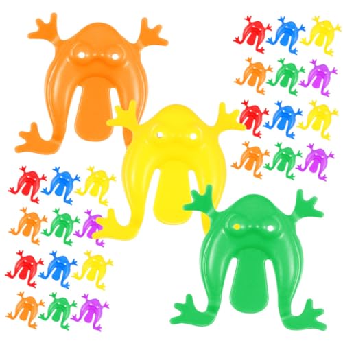CIYODO 20 Stück Springfroschspielzeug kleine winzige Frösche Frosch springendes interaktives Kinderspielzeug Fangen Sie Froschspielzeug Plastik CIYODO 20 Stück Springfroschspielzeug kleine winzige Frösche Frosch springendes interaktives Kinderspielzeug Fangen Sie Froschspielzeug Plastik von CIYODO