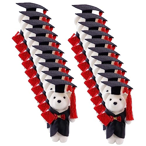 CIYODO 20 Stück Teiliges Abschluss Blumenstrauß Dekorationsset Kuscheltiere für Abschlussfeiern DIY Geschenkideen für Klassenkameraden und Freunde Langlebige und Charmante Figuren für CIYODO 20 Stück Teiliges Abschluss Blumenstrauß Dekorationsset Kuscheltiere für Abschlussfeiern DIY Geschenkideen für Klassenkameraden und Freunde Langlebige und Charmante Figuren für von CIYODO