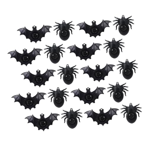 CIYODO 20 Stück Teiliges Halloween Spinnen und Fledermaus Whistles für Halloween Partys Geräuschemacher und Kleine Sicher und Kreativ CIYODO 20 Stück Teiliges Halloween Spinnen und Fledermaus Whistles für Halloween Partys Geräuschemacher und Kleine Sicher und Kreativ von CIYODO