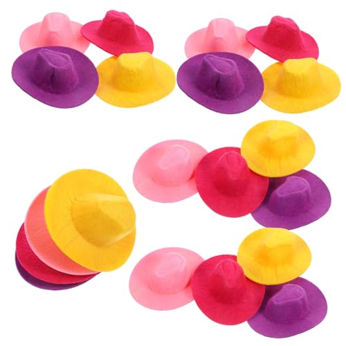 CIYODO 20 Stück Teiliges Miniatur Cowboystrohhüte aus Bunte Puppenhüte für DIY Bastelprojekte und Partydekoration Vielseitig Verwendbare Mini Hüte für Puppen und Kreative Accessoires CIYODO 20 Stück Teiliges Miniatur Cowboystrohhüte aus Bunte Puppenhüte für DIY Bastelprojekte und Partydekoration Vielseitig Verwendbare Mini Hüte für Puppen und Kreative Accessoires von CIYODO