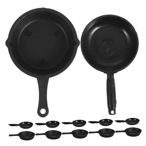 CIYODO 20 Stück Teiliges Miniatur Pfannen für Puppenhäuser Realistische Kochutensilien mit Interaktiven Funktionen für Kreatives Spiel und DIY Küchenszenen Zubehör für Spielküchen CIYODO 20 Stück Teiliges Miniatur Pfannen für Puppenhäuser Realistische Kochutensilien mit Interaktiven Funktionen für Kreatives Spiel und DIY Küchenszenen Zubehör für Spielküchen von CIYODO