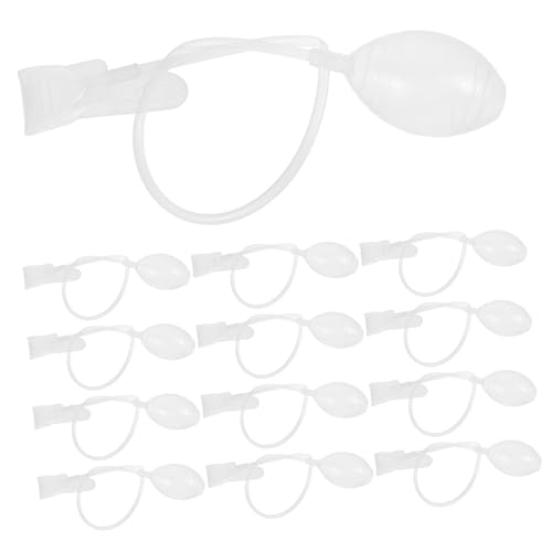 CIYODO 20 Stück Transparentes Luftkissen für Bewegliche Ohren für Diy Hasenohren Mütze und Tierkostümzubehör für Kostümpartys und Kreative Bastelprojekte von CIYODO