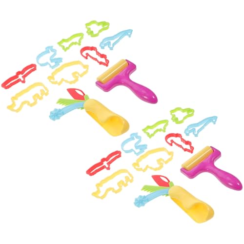 CIYODO 20 Stücke Kinder DIY Kekse Formen Cartoon Cookie Backwerkzeuge Plastilin-Form von CIYODO