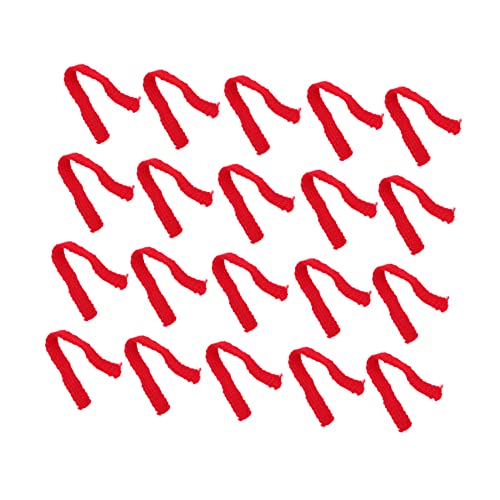 CIYODO 20 Stücke Zarte Mini Schals Für Puppen Gestreiften Wolle Schals Party Zubehör CIYODO 20 Stücke Zarte Mini Schals Für Puppen Gestreiften Wolle Schals Party Zubehör von CIYODO