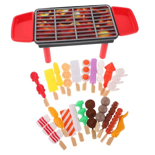 CIYODO 20-teiliges Grillküchen-spielset: Spielzeug, Realistischer Kindergrill, Rauch, Geräusche, Licht, Rollenspiel, Lebensmittelspielzeug Für Drinnen Und Draußen, Spaß Für Kleinkinder, von CIYODO