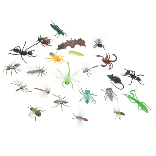 CIYODO 22-teiliges Simulations-Spielzeug Für Tiere Realistische Miniatur-spielwaren Party-zubehör Künstlich Nachahmend von CIYODO