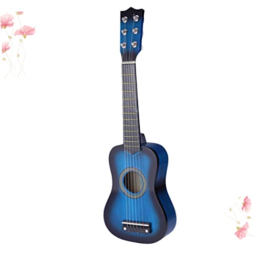 CIYODO 23 Holzgitarre kinderinstrumente musikinstrumente holzspielzeug Instrument Kleinkinder Gitarre Gitarrenspielzeug tragbare Gitarre Hölzern Blue CIYODO 23 Holzgitarre kinderinstrumente musikinstrumente holzspielzeug Instrument Kleinkinder Gitarre Gitarrenspielzeug tragbare Gitarre Hölzern Blue von CIYODO