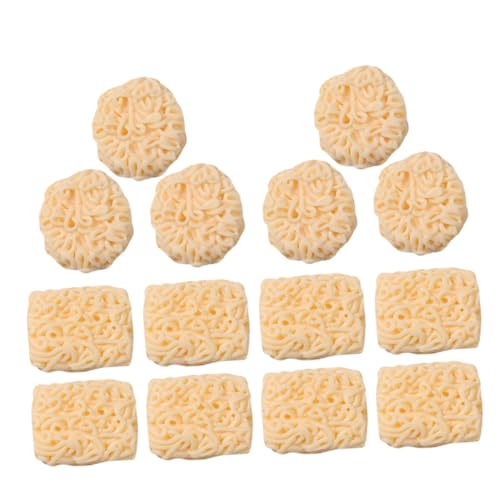 CIYODO 24 Stück Mini-instantnudeln Instant Nudeln Gefälschte Instant-Nudeln Food-Requisiten- Puppenhaus Instant-Nudeln Künstliche Lebensmittelquelle Mini-küchenszenendekor Harz von CIYODO