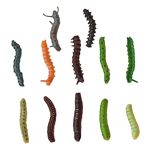 CIYODO 24 Stück Raupenmodell Kuscheltier Raupe Mini Krabbeltiere Vorschule Jungs kinderspielzeug kleines Raupenspielzeug Wurmfiguren Raupe Babyspielzeug Spielzeugdekor Modellraupe Plastik CIYODO 24 Stück Raupenmodell Kuscheltier Raupe Mini Krabbeltiere Vorschule Jungs kinderspielzeug kleines Raupenspielzeug Wurmfiguren Raupe Babyspielzeug Spielzeugdekor Modellraupe Plastik von CIYODO