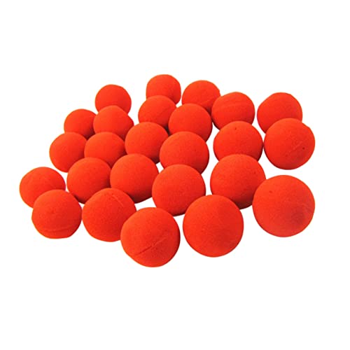 CIYODO 24 Stück Rote Nasenrequisiten falsche Nase Beute Plüsch lustig Halloween Party Erwachsene Dekorationen Clownnase Schwamm-Clown-Nase Nase Clown CIYODO 24 Stück Rote Nasenrequisiten falsche Nase Beute Plüsch lustig Halloween Party Erwachsene Dekorationen Clownnase Schwamm-Clown-Nase Nase Clown von CIYODO