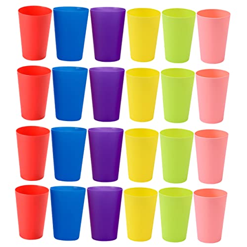 CIYODO 24 Stück Tassen stapeln Stacking Cups plastikenten geburtstagsmitgebsl Outdoor Toys travel Toys -Stapelbecher Becher zum schnellen Stapeln stapeln Tassen von CIYODO