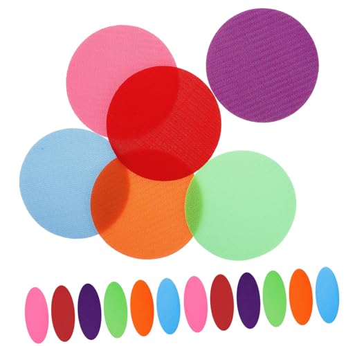CIYODO 24 Stück Teiliges Bunte Runde Teppichpunkte mit Haftverschluss für Klassenzimmer Sitzmarkierungen zur Kognitiver Fähigkeiten in Kindergarten und Vorschule CIYODO 24 Stück Teiliges Bunte Runde Teppichpunkte mit Haftverschluss für Klassenzimmer Sitzmarkierungen zur Kognitiver Fähigkeiten in Kindergarten und Vorschule von CIYODO
