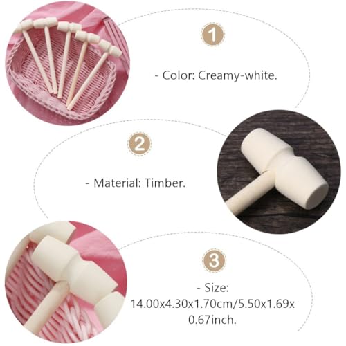 CIYODO 24 Stück Teiliges Mini Holzhammer für Sicherer Polierter Holzspielzeug Hammer Feinmotorik und Hand Auge koordination Langlebig und Kindgerecht Gestaltet CIYODO 24 Stück Teiliges Mini Holzhammer für Sicherer Polierter Holzspielzeug Hammer Feinmotorik und Hand Auge koordination Langlebig und Kindgerecht Gestaltet von CIYODO