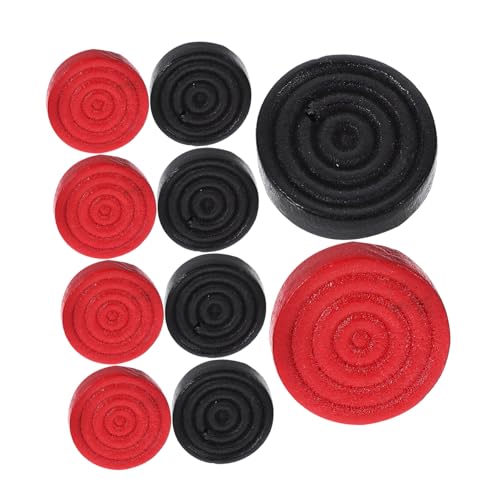 CIYODO 24 Stück Teiliges Schachspiel Ersatz Spielsteine Runde Polierte Spielfiguren für Brettspiele Schwarz Rot Dame Spielchips für Reise und Unterricht CIYODO 24 Stück Teiliges Schachspiel Ersatz Spielsteine Runde Polierte Spielfiguren für Brettspiele Schwarz Rot Dame Spielchips für Reise und Unterricht von CIYODO
