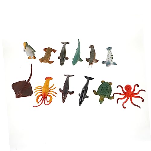CIYODO 24 Stück Teiliges Set von Realistischen Meereslebewesen Modellen für Kreativität und Farbverständnis für Dekoration und Lernspiele CIYODO 24 Stück Teiliges Set von Realistischen Meereslebewesen Modellen für Kreativität und Farbverständnis für Dekoration und Lernspiele von CIYODO