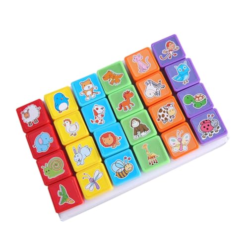 CIYODO Stück Teiliges Stempelset mit Niedlichen Tiermotiven für Selbstfärbende Spielzeugstempel für Partys Bastelarbeiten und Hochwertige Stempel für Kreative Aktivitäten CIYODO Stück Teiliges Stempelset mit Niedlichen Tiermotiven für Selbstfärbende Spielzeugstempel für Partys Bastelarbeiten und Hochwertige Stempel für Kreative Aktivitäten von CIYODO