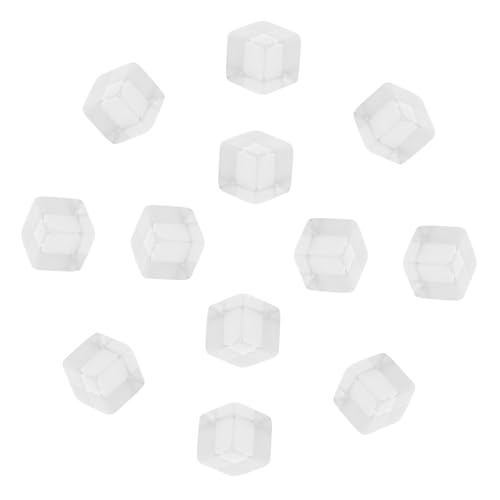 CIYODO 24 Stück Transparente Würfel klare Würfel Party Würfelspiel große Würfel Schachbrett Leere Spielwürfel Leere Würfel Acryl CIYODO 24 Stück Transparente Würfel klare Würfel Party Würfelspiel große Würfel Schachbrett Leere Spielwürfel Leere Würfel Acryl von CIYODO