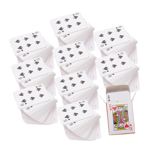CIYODO 24 Sätze Mit Spielkarten Für Unterwegs Und Spielkartenspielzeug Als Kreatives Kleines Spielkartenset Und Originelle Spielkarten in Großen Mengen von CIYODO