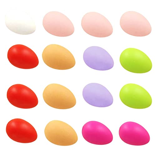 CIYODO 24Stücke DIY Eierschalen Requisiten für Ostern Hängende Dekoration Kreative Bastelmaterialien für Party und Frühling für Familienfeiern von CIYODO