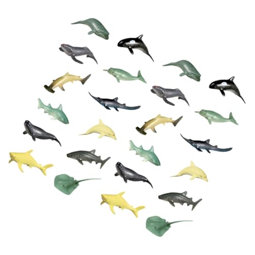 CIYODO 24Stücke Realistische Tier Modell Künstliche Fische Und Meerestiere Figuren Für Aquarium Dekoration Pädagogische Zwecke Und Wissenschaftsprojekte CIYODO 24Stücke Realistische Tier Modell Künstliche Fische Und Meerestiere Figuren Für Aquarium Dekoration Pädagogische Zwecke Und Wissenschaftsprojekte von CIYODO