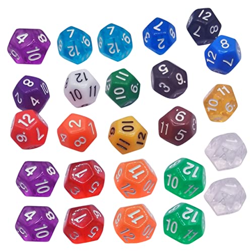 CIYODO 25 Stück Zahlenwürfel polyedrische Würfel Partyspielwürfel Brettspiele Würfel mehrseitige Würfel Acryl Zufällige Farbe CIYODO 25 Stück Zahlenwürfel polyedrische Würfel Partyspielwürfel Brettspiele Würfel mehrseitige Würfel Acryl Zufällige Farbe von CIYODO