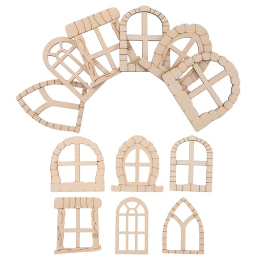 CIYODO 25-teiliges Unfertiges Fenster-Set Aus Holz Für Miniatur-gartendekoration DIY-Fenster-Set Für Außenbereiche Und Kreatives Basteln CIYODO 25-teiliges Unfertiges Fenster-Set Aus Holz Für Miniatur-gartendekoration DIY-Fenster-Set Für Außenbereiche Und Kreatives Basteln von CIYODO