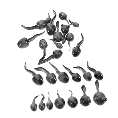 CIYODO 26 Stück Teiliges Mini Kaulquappen Realistische Garten Dekoration aus Harz Niedliche Miniatur Tierfiguren für Mikro landschaften Vielseitig für Garten Terrasse und Balkon CIYODO 26 Stück Teiliges Mini Kaulquappen Realistische Garten Dekoration aus Harz Niedliche Miniatur Tierfiguren für Mikro landschaften Vielseitig für Garten Terrasse und Balkon von CIYODO