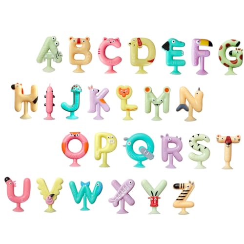 CIYODO 26Stücke Teiliges Alphabet Badespielzeug Mit Saugnapf Für Lernspielzeug Hand Auge Koordination Und Tierwahrnehmung Im Wasser Jungen CIYODO 26Stücke Teiliges Alphabet Badespielzeug Mit Saugnapf Für Lernspielzeug Hand Auge Koordination Und Tierwahrnehmung Im Wasser Jungen von CIYODO