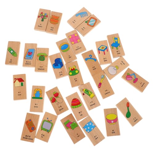 CIYODO 28 Stück Teiliges Holz Domino Set für Montessori Motorischen Fähigkeiten für Vorschule und Gruppenaktivitäten Chinesischer Redewendungen CIYODO 28 Stück Teiliges Holz Domino Set für Montessori Motorischen Fähigkeiten für Vorschule und Gruppenaktivitäten Chinesischer Redewendungen von CIYODO