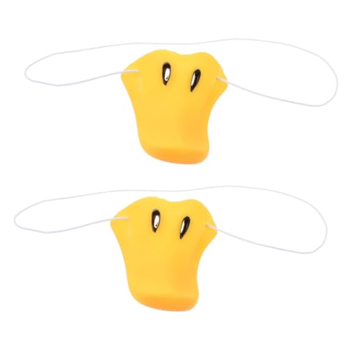 CIYODO 2St Entennase Gans Kostüm Hase Kaninchen Entenplüsch halloween dekoration halloween-dekoration weihnachtadeko tragbare Nase austauschbare Nasenstütze klein Vinyl Yellow CIYODO 2St Entennase Gans Kostüm Hase Kaninchen Entenplüsch halloween dekoration halloween-dekoration weihnachtadeko tragbare Nase austauschbare Nasenstütze klein Vinyl Yellow von CIYODO