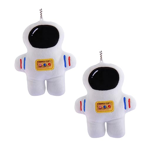 CIYODO 2St Plüsch-Anhänger Tasche Astronaut Auto-Schlüsselanhänger Kinder anhänger zum Plüschtier Weihnachtsschmuck Mini-Plüschtiere Plüschspielzeug Karikatur Dekorationen Roboter von CIYODO
