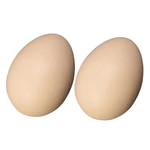 CIYODO Gastgeschenke 2St nachgeahmte Eier Ostereier basteln Eier Requisiten Ei-Ornament Hühnerstall Eier Lebensmittel Kunsthandwerk Dekorationen dekorative Eier Kind gefälschte Eier von CIYODO