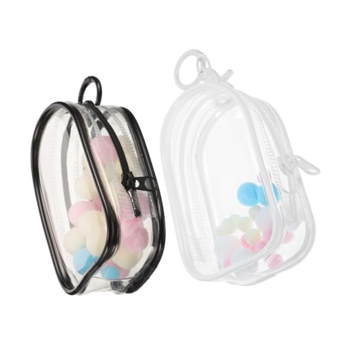 CIYODO 2Stücke Aufbewahrungstaschen mit Schlüsselanhänger Transparente Displays für Mini Figuren Puppen und Plüschtiere Vielseitige Aufbewahrungslösung für Sammlerstücke CIYODO 2Stücke Aufbewahrungstaschen mit Schlüsselanhänger Transparente Displays für Mini Figuren Puppen und Plüschtiere Vielseitige Aufbewahrungslösung für Sammlerstücke von CIYODO