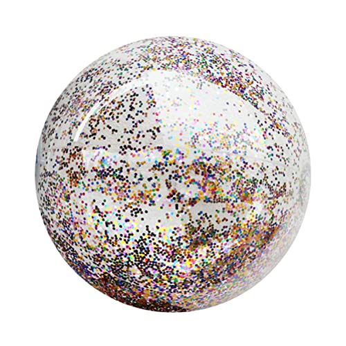 CIYODO 2Stücke Aufblasbarer mit Pailletten Transparenter Strandball für Wasser und Am Strand Perfektes Poolspielzeug für Sommerpartys CIYODO 2Stücke Aufblasbarer mit Pailletten Transparenter Strandball für Wasser und Am Strand Perfektes Poolspielzeug für Sommerpartys von CIYODO