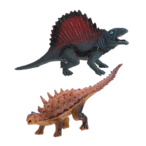 CIYODO 2Stücke Dinosaurier Modellspielzeug Realistische Gummidinosaurier Für Lernspielzeug Fantasie Als Oder Dekoration Für Kinderzimmer CIYODO 2Stücke Dinosaurier Modellspielzeug Realistische Gummidinosaurier Für Lernspielzeug Fantasie Als Oder Dekoration Für Kinderzimmer von CIYODO