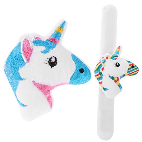 CIYODO 2Stücke Einhorn Slap Armbänder für Plüscharmbänder und Hellweiß für Geburtstagsfeiern Einhorn Partys und Kinderfeste Sicher und Langlebig CIYODO 2Stücke Einhorn Slap Armbänder für Plüscharmbänder und Hellweiß für Geburtstagsfeiern Einhorn Partys und Kinderfeste Sicher und Langlebig von CIYODO