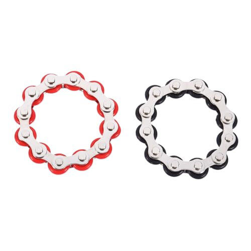 CIYODO 2stücke Fidget Roller Ketten Spielzeug Stressabbau Fingertrainer Anti-Angst Für Büro Und Schule von CIYODO