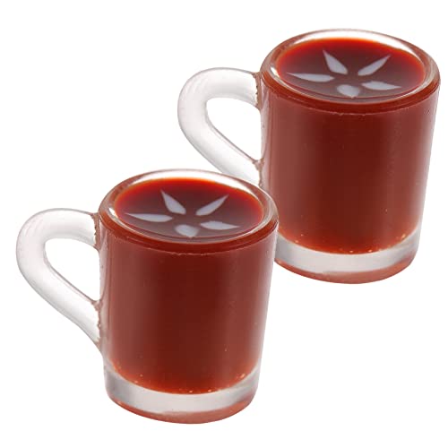 CIYODO 2Stücke Kaffeetassen für Puppenhaus Hochwertige Dekoration für Häuser und Sammler Exquisit Detaillierte Tiny House Accessoires Praktisch CIYODO 2Stücke Kaffeetassen für Puppenhaus Hochwertige Dekoration für Häuser und Sammler Exquisit Detaillierte Tiny House Accessoires Praktisch von CIYODO